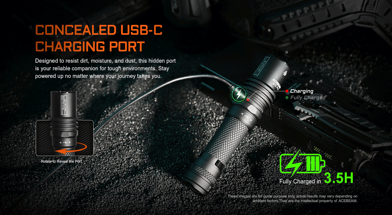 Acebeam W10 Pro High-performance LEP Flashlight