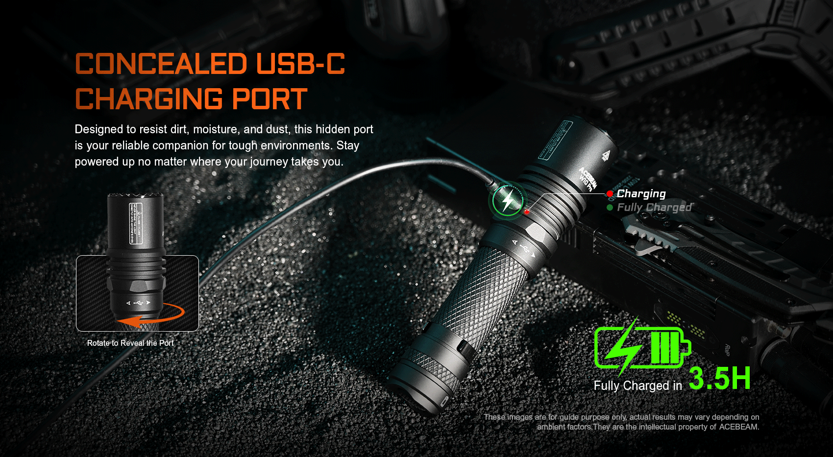 Acebeam W10 Pro High-performance LEP Flashlight