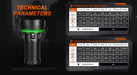 Acebeam X25 Powerful Flashlight - 22000 Lumens Flashlight Acebeam 
