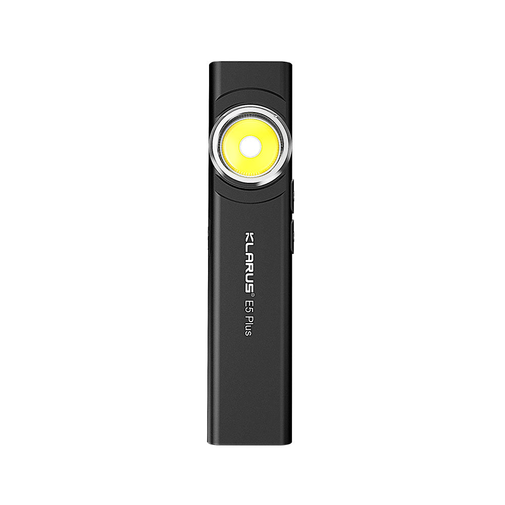 “Klarus E5 Plus ultra-slim tactical EDC flashlight – Compact everyday carry torch”
