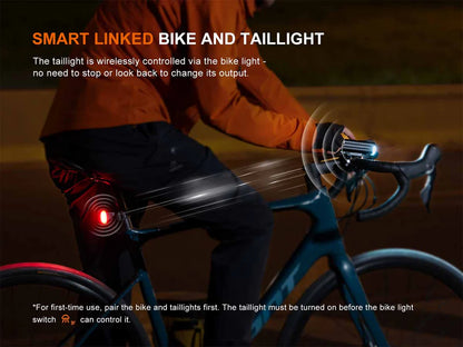 Fenix BC28R – Rechargeable Bike Light &amp; Taillight Set with Wireless Link