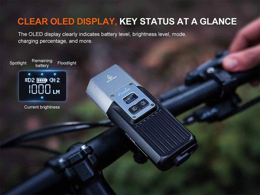 Fenix BC45R – High-Performance Mountain Bike Light with Dual Beam &amp; Wireless Remote