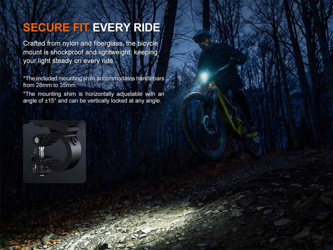 Fenix BC45R – High-Performance Mountain Bike Light with Dual Beam &amp; Wireless Remote