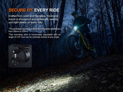 Fenix BC45R – High-Performance Mountain Bike Light with Dual Beam &amp; Wireless Remote