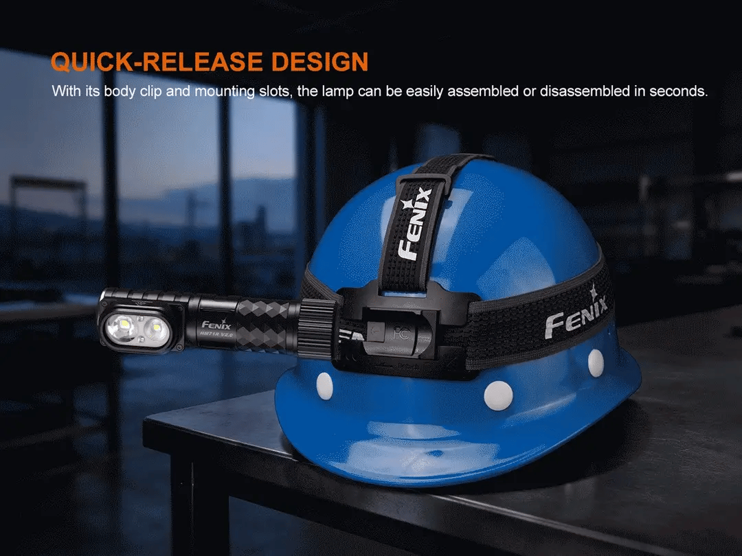 Fenix HM71R V2.0 3500 Lumens Rechargeable Industrial Headlamp