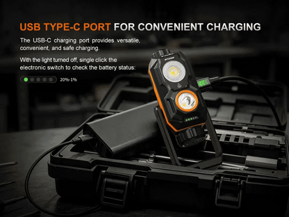 Fenix WT26RM 2500 Lumens Rechargeable Work Light