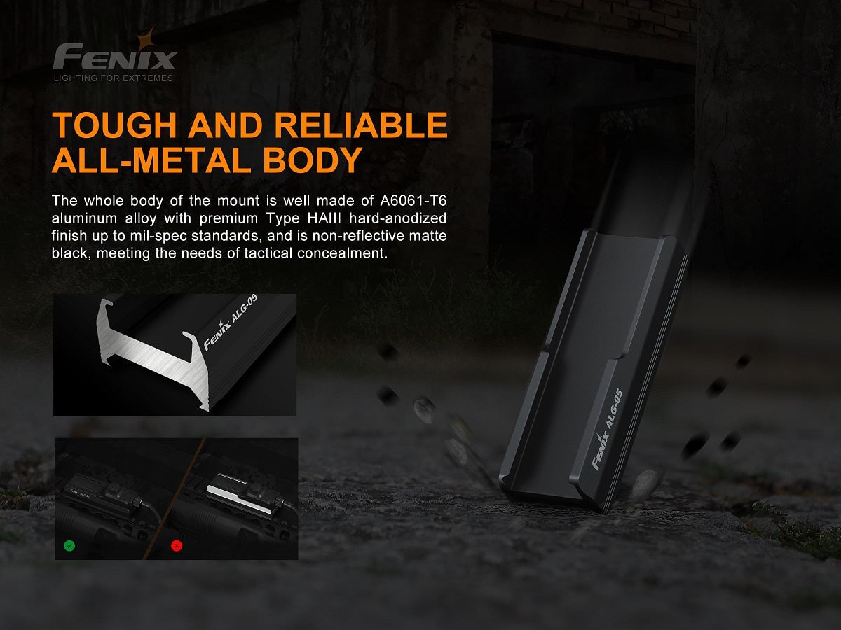 Fenix ALG-05 Tactical Remote Pressure Switch Mount