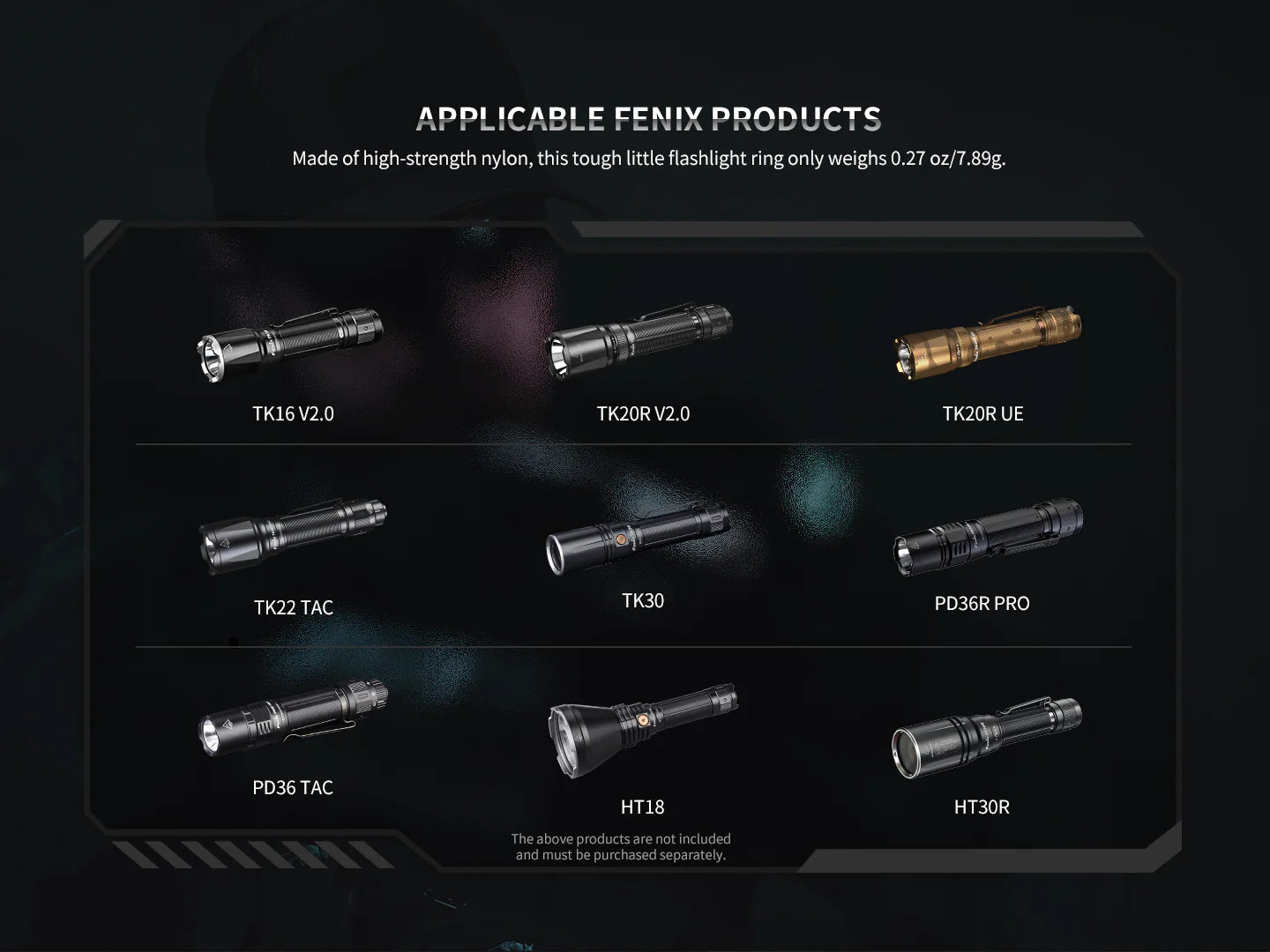 Fenix ALR-01 Tactical Flashlight Ring