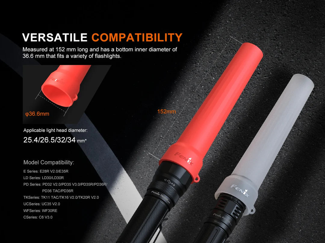 Fenix AOT-03 Soft Silicone Traffic Wand - Options