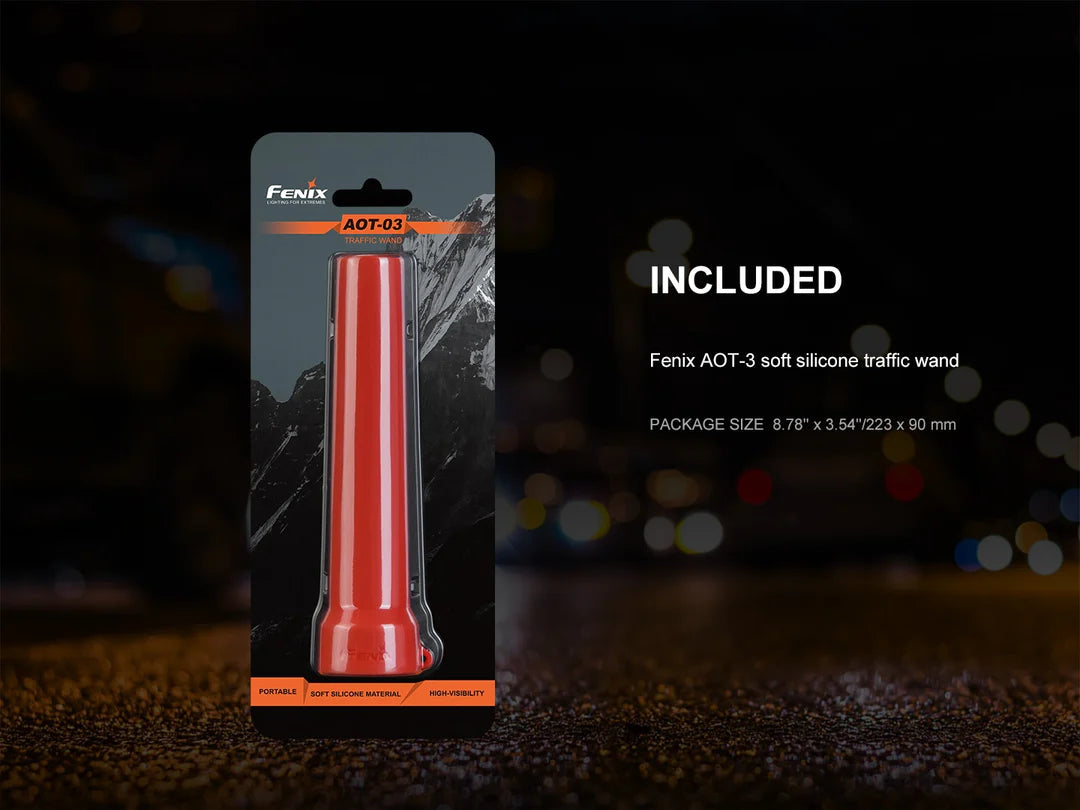 Fenix AOT-03 Soft Silicone Traffic Wand - Options