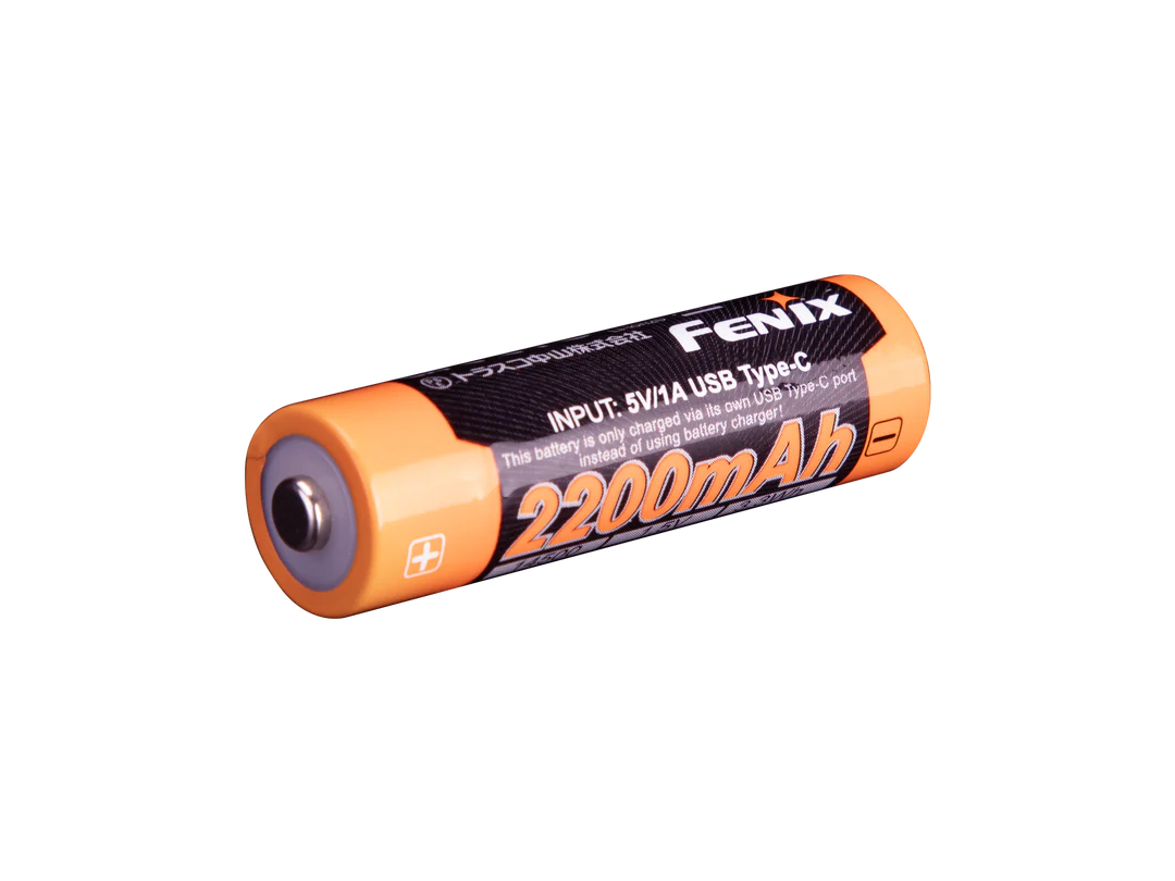Fenix ARB-L14-2200U Li-ion AA Size USB-C Rechargeable Battery