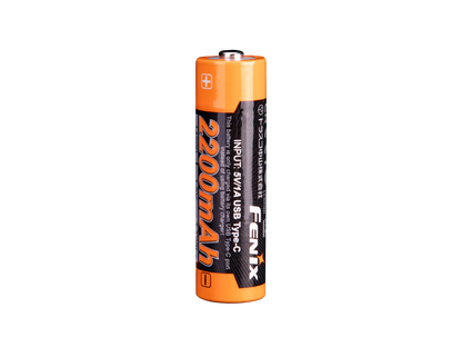 Fenix ARB-L14-2200U Li-ion AA Size USB-C Rechargeable Battery
