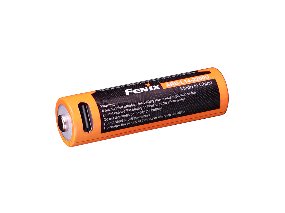 Fenix ARB-L14-2200U Li-ion AA Size USB-C Rechargeable Battery