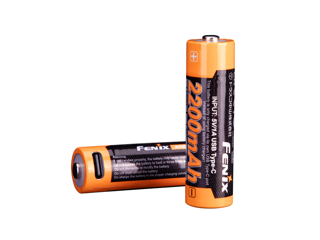 Fenix ARB-L14-2200U Li-ion AA Size USB-C Rechargeable Battery