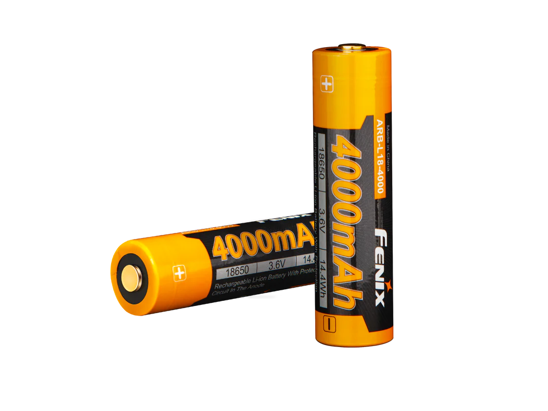 Fenix ARB-L18 4000 High-Capacity 18650 Battery - 4000mAh