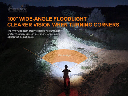 Fenix BC26R Ultra Bright Rechargeable Bicycle Light + BC05R V2.0 COMBO PACK