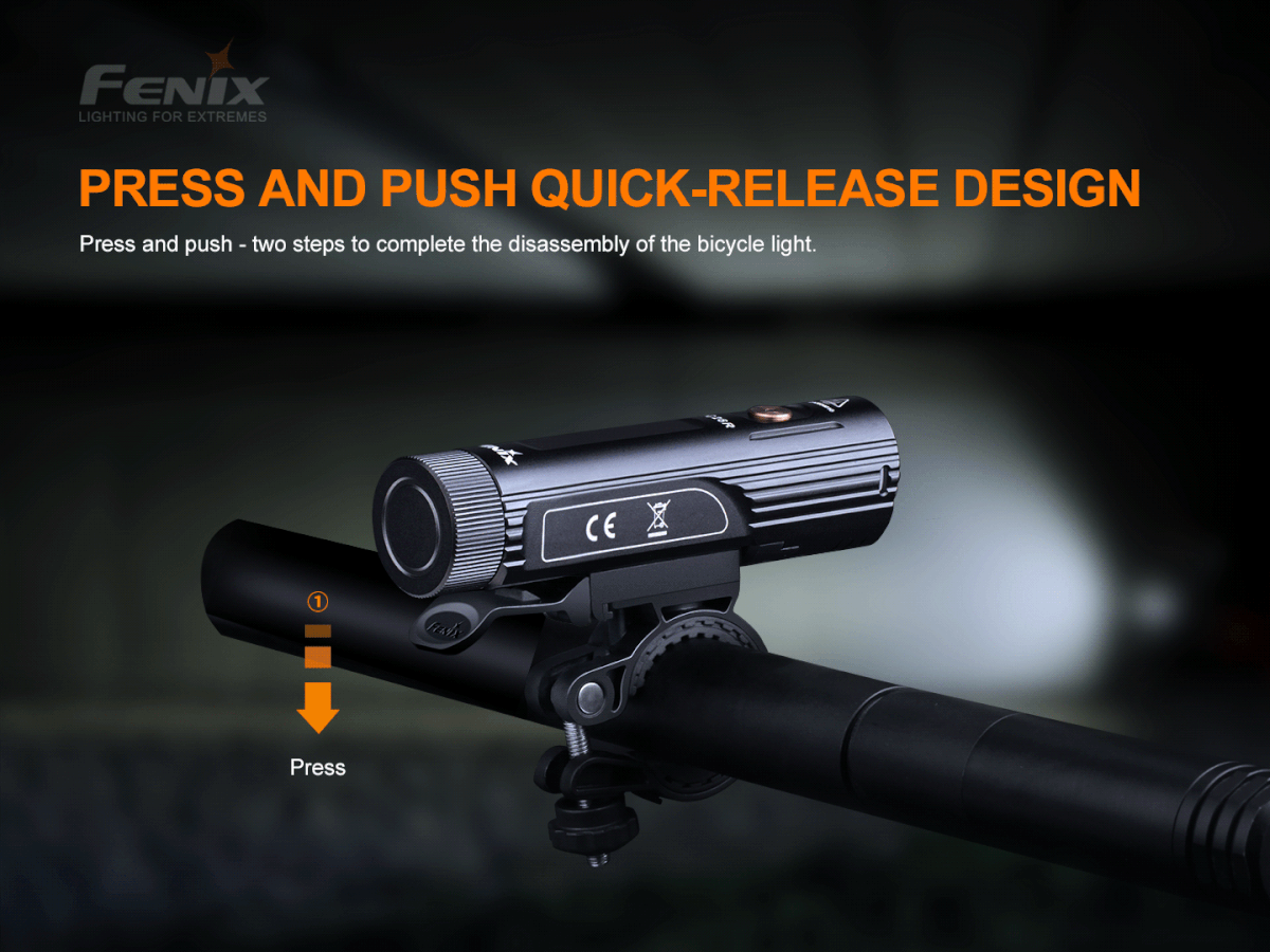Fenix BC26R Ultra Bright Rechargeable Bicycle Light + BC05R V2.0 COMBO PACK
