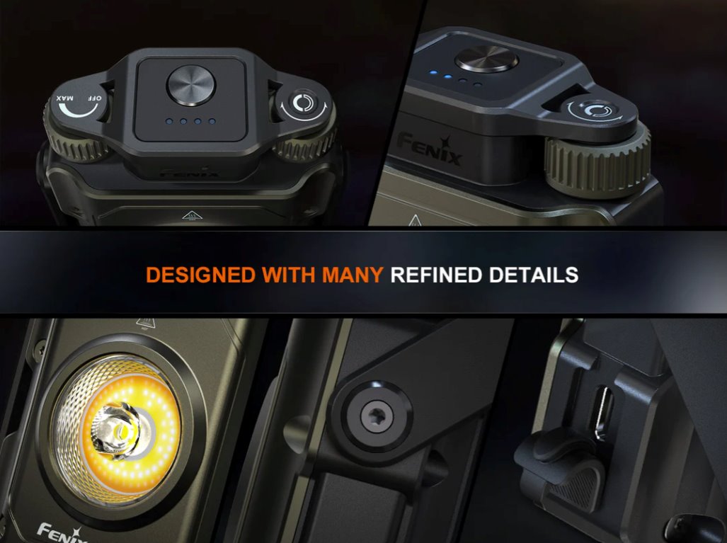 Fenix CL27R Multifunctional Outdoor Lantern - Options