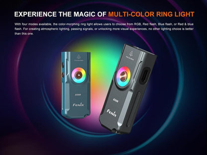 Fenix E06R - 700 lumens 3-IN-1 Keychain Flashlight - Options