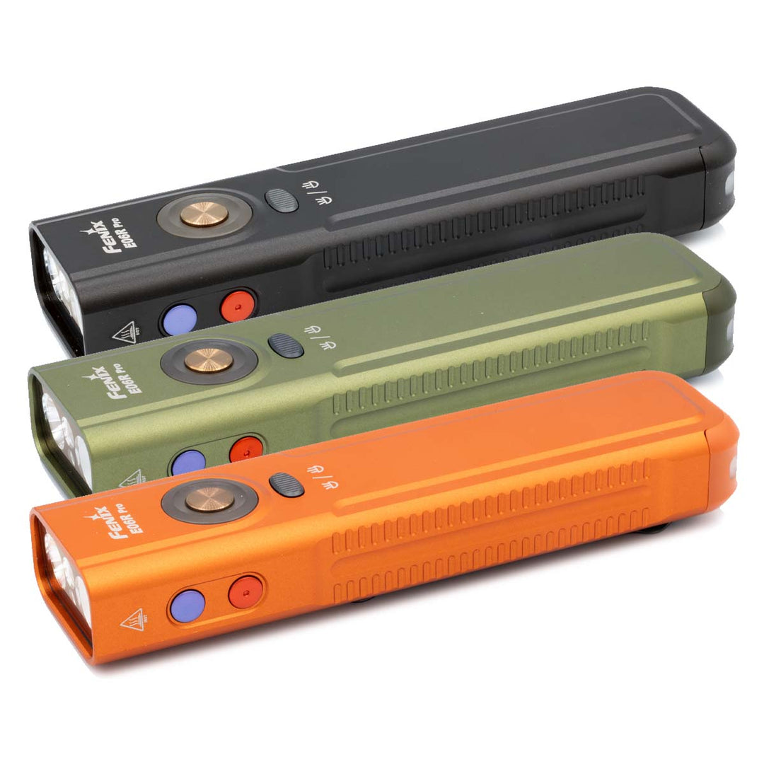 “Fenix E06R Pro 1600 lumens LED flashlight – Compact rechargeable EDC torch”