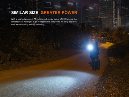 Fenix E12 V3.0 LED Portable EDC Flashlight