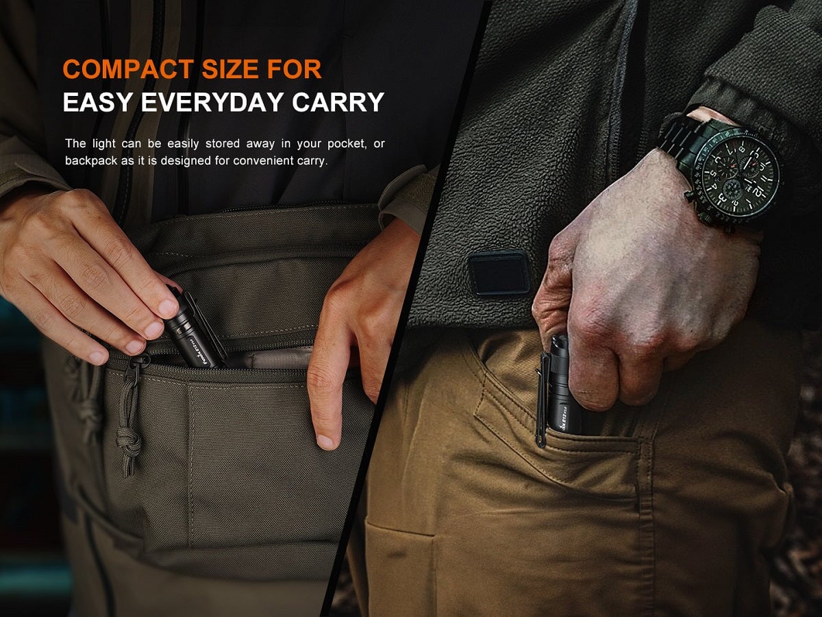 Fenix E12 V3.0 LED Portable EDC Flashlight