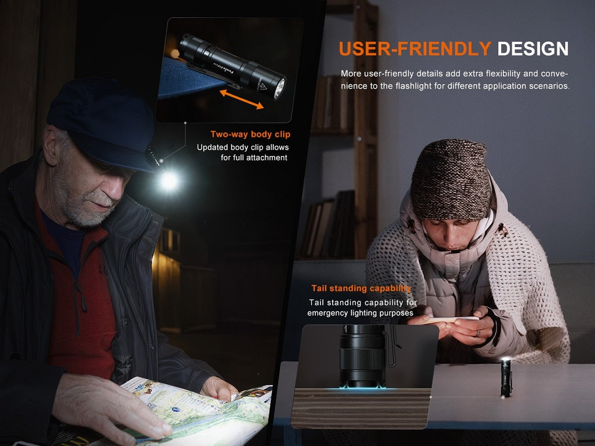 Fenix E12 V3.0 LED Portable EDC Flashlight