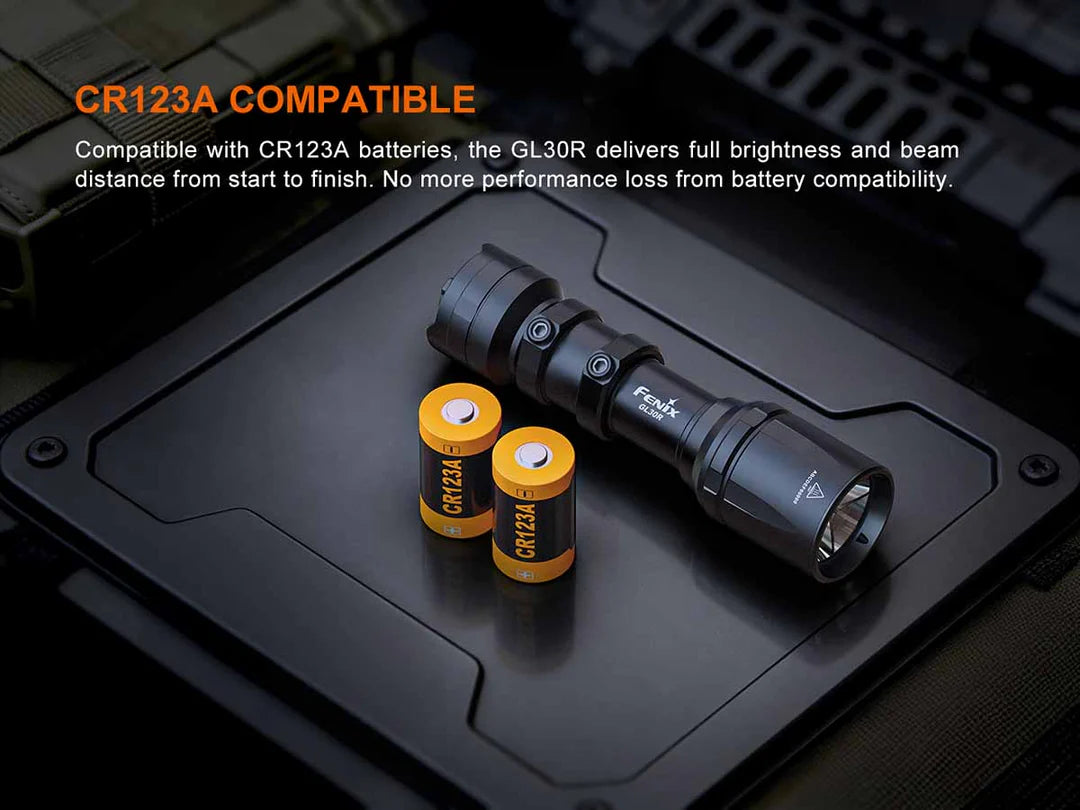 Fenix GL30R – Weapon-Mounted Tactical Flashlight with AER-07 Remote Switch