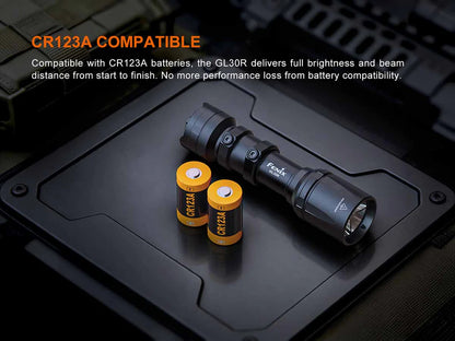 Fenix GL30R – Weapon-Mounted Tactical Flashlight with AER-07 Remote Switch