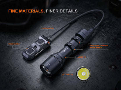 Fenix GL30R – Weapon-Mounted Tactical Flashlight with AER-07 Remote Switch