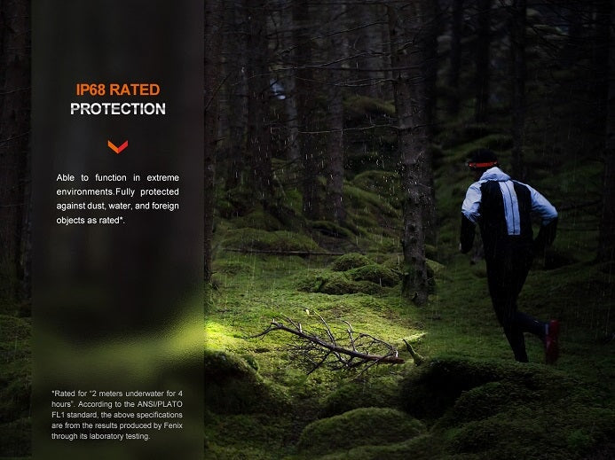 Fenix HM62-T Lightweight Magnesium Trail Running Headlamp