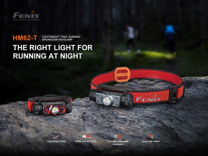 Fenix HM62-T Lightweight Magnesium Trail Running Headlamp