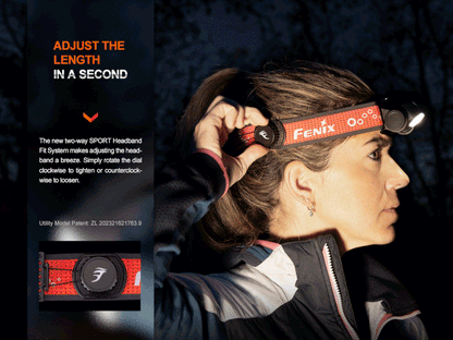 Fenix HM65R-T v2.0 Lightweight Magnesium Trail Running Headlamp