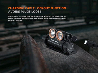 Fenix HM75R Magnesium Dual Battery Rechargeable Headlamp