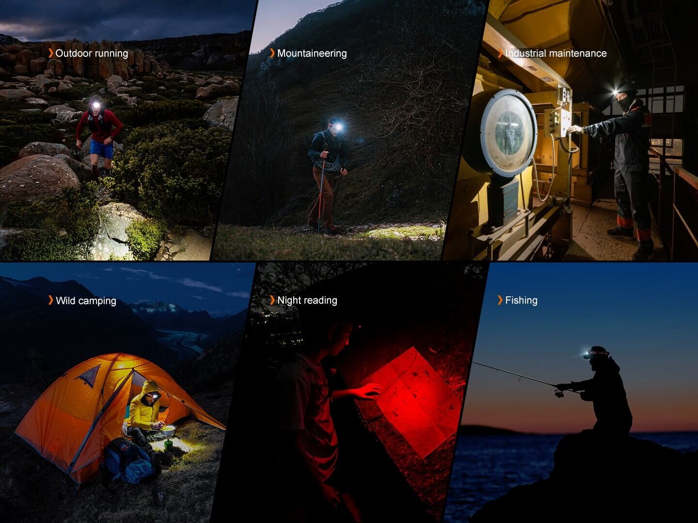 Fenix HP12R-T 1300 Lumens LED Headlamp