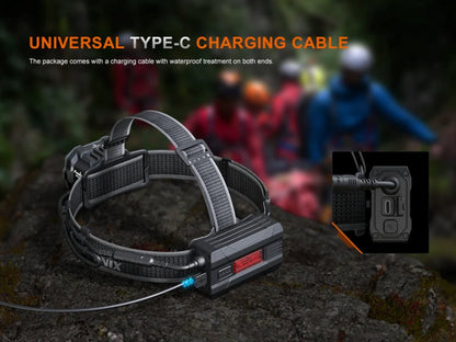 Fenix HP35R USB-C Rechargeable LED Headlamp - 4000 Lumens