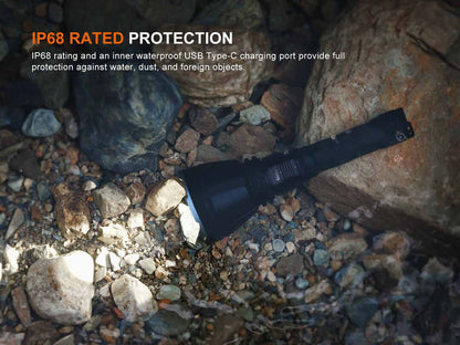 Fenix HT18R V2.0 LED Long-Range Rechargeable Flashlight