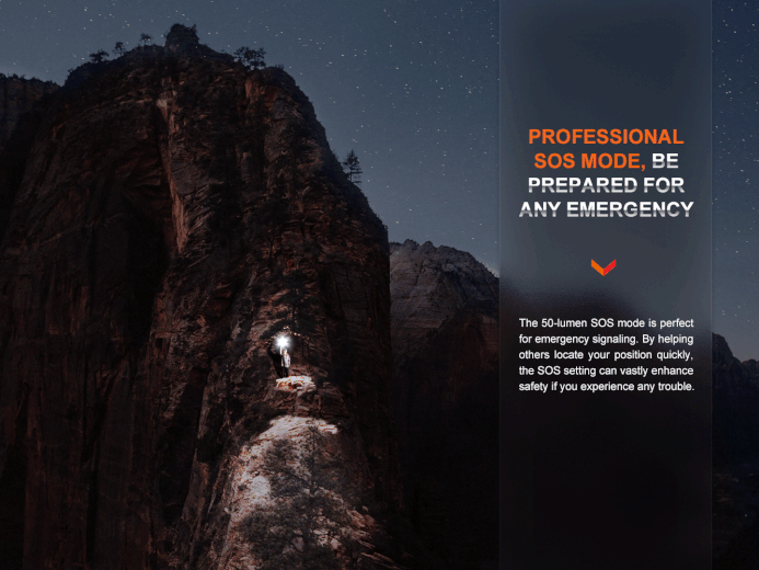 Fenix LD30R High-Performance Outdoor Flashlight