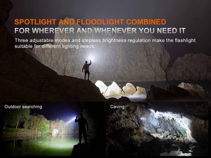 Fenix LR35R Pro 10 000 Lumen Rechargeable LED Flashlight