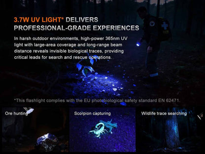 Fenix LR35R Pro 10 000 Lumen Rechargeable LED Flashlight