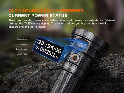 Fenix LR50R V2.0 – 18,000 Lumen High-Output Searchlight with UV &amp; Red Light