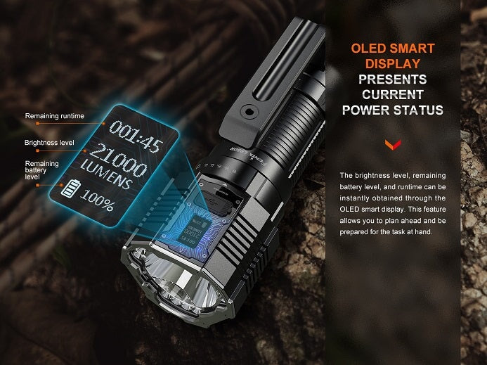Fenix LR60R 21000 Lumens Rechargeable Flashlight