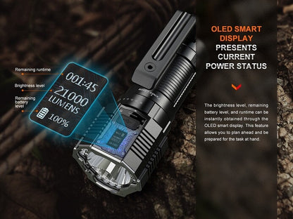 Fenix LR60R 21000 Lumens Rechargeable Flashlight