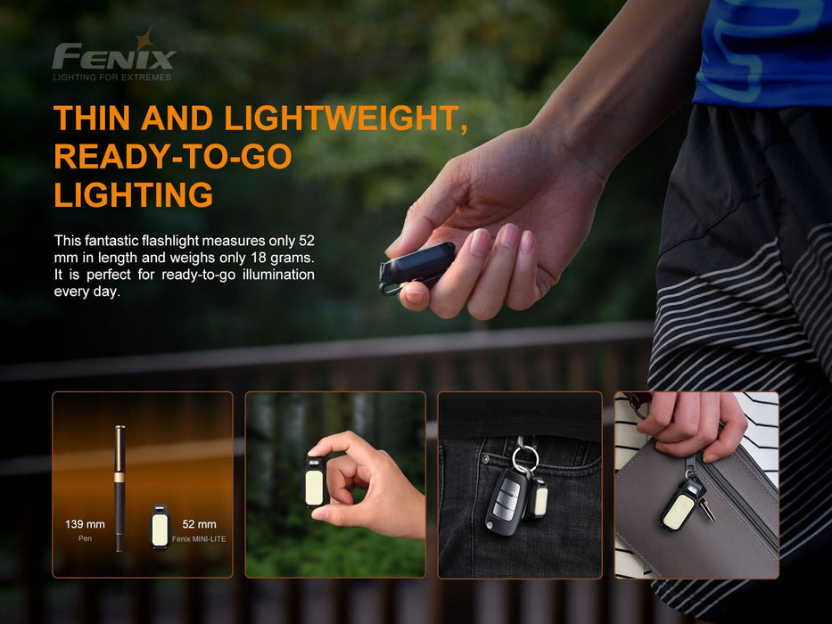 Fenix MINI-LITE Compact EDC Flashlight EDC LED Flashlight Fenix 