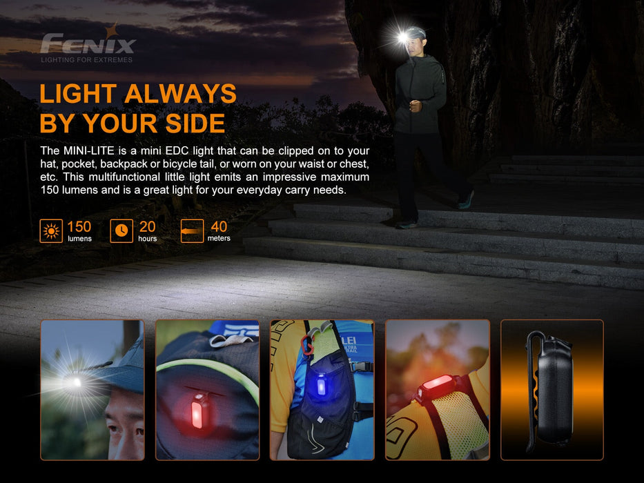 Fenix MINI-LITE Compact EDC Flashlight EDC LED Flashlight Fenix 