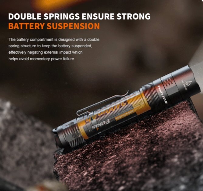 Fenix PD32R Rechargeable Tactical LED Flashlight