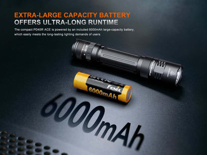 Fenix PD45R ACE Rechargeable Tactical LED Flashlight
