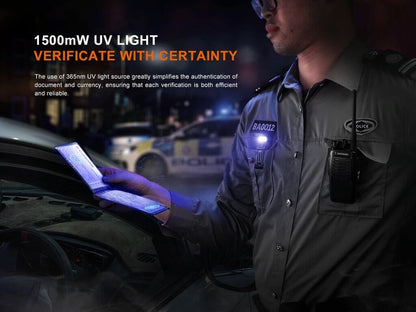 Fenix SW05R-UV - 150 lumens UV &amp; White Lights Flashlight