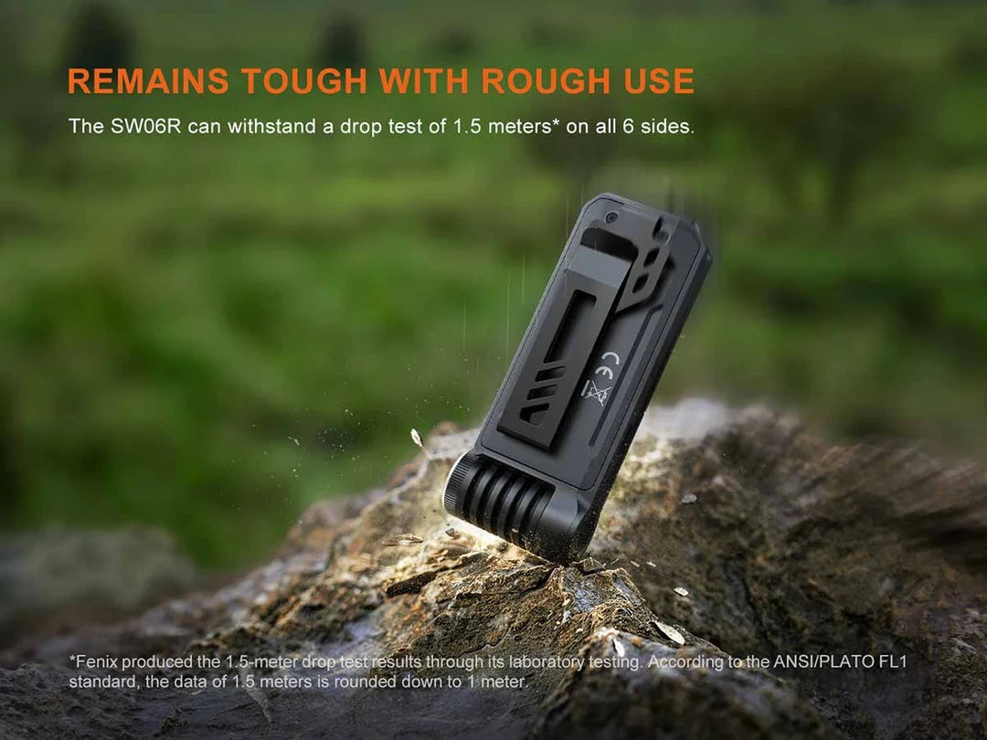 Fenix SW06R 500 Lumens Rechargeable Clip-On Light