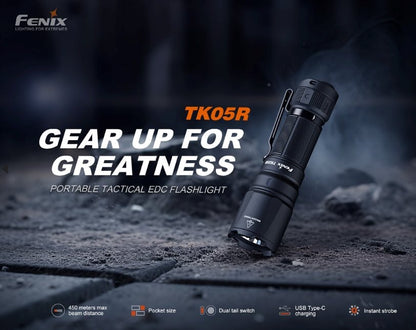 Fenix TK05R Portable Tactical EDC Flashlight